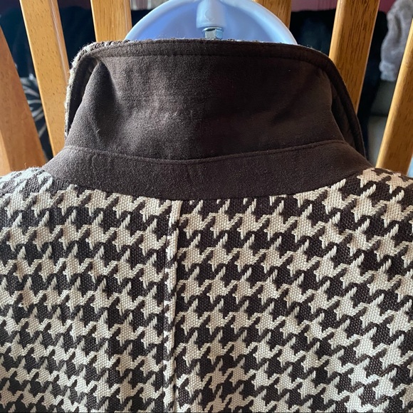 Joan Rivers Houndstooth Blazer Size 12 - Picture 5 of 11